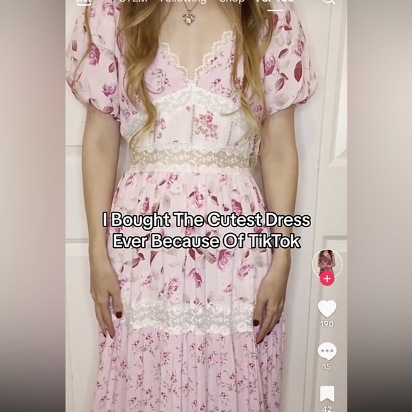 ALTAR’D STATE DARIANNE FLORAL MAXI DRESS - Picture 11 of 16